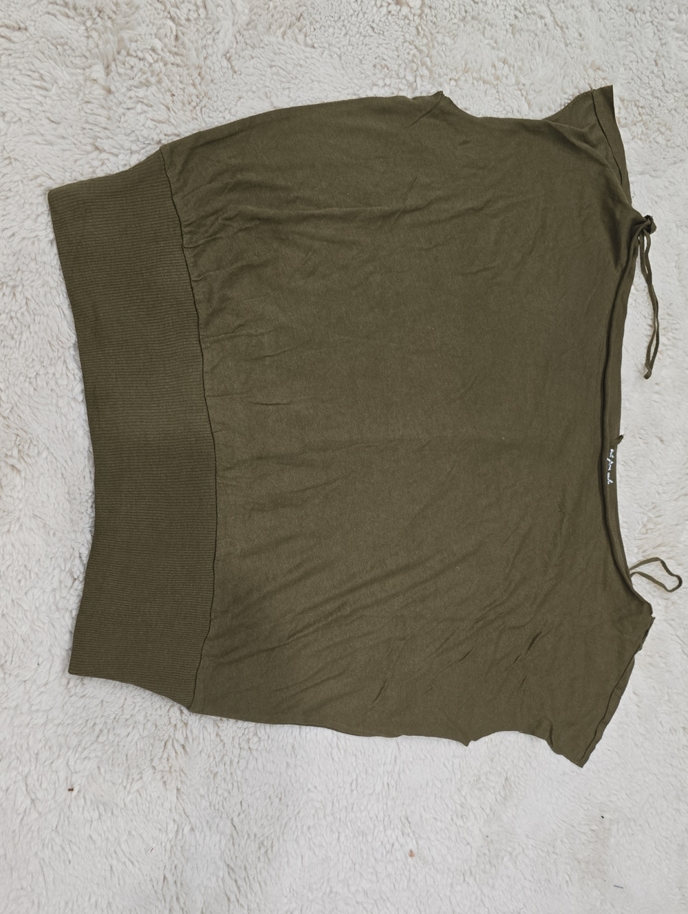 Urban Outfitters Olive Green Scoop Neck Tank
